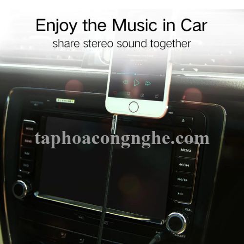 Ugreen 50360 0.5M màu Đen Cáp âm thanh 2 đầu 3.5mm dương AV112 30050360